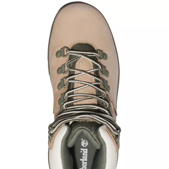Timberland Euro Hiker Light Beige Ankle Boots Bootie Shoes 8, 9, 10 NEW - Picture 3 of 8